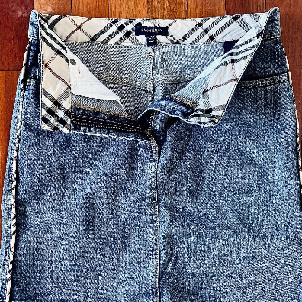 Burberry Denim Skirt AUTHENTIC